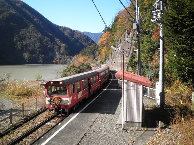 20111203-05 冬のスマタ・大井川紀行(10) 3日目-3　大井川鐵道井川線②　井川→ひらんだ、ひらんだ駅