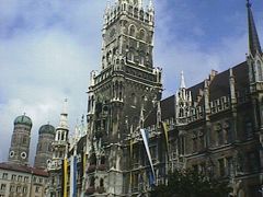 1996年初めてのヨーロッパ　フランスからドイツへ　　その６　ニンヘンブルク宮殿と市内散策、そして帰国