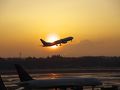 成田空港　～雨上がりの夕景～