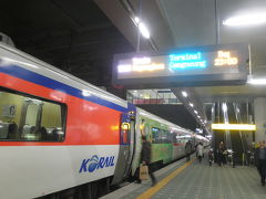 2012.03 韓国鉄道旅行（11）3日目-3　木浦からソウルへ、そして夜行列車で江陵へ。