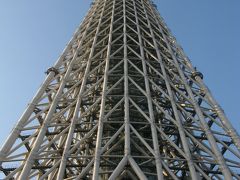 祝　竣工 =　東京スカイツリー　= 634m 雄姿堂々と　☆本所吾妻橋～押上間で 