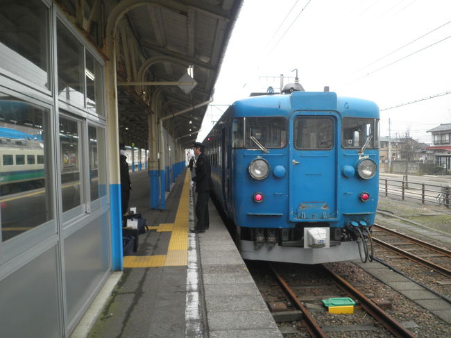 2012.03 春の18切符旅（14）青春18切符で富山出発。北陸本線を直江津へ。