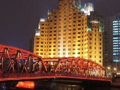 20111106 上海 吴江路 → 静安寺 → 外白渡橋の夜景