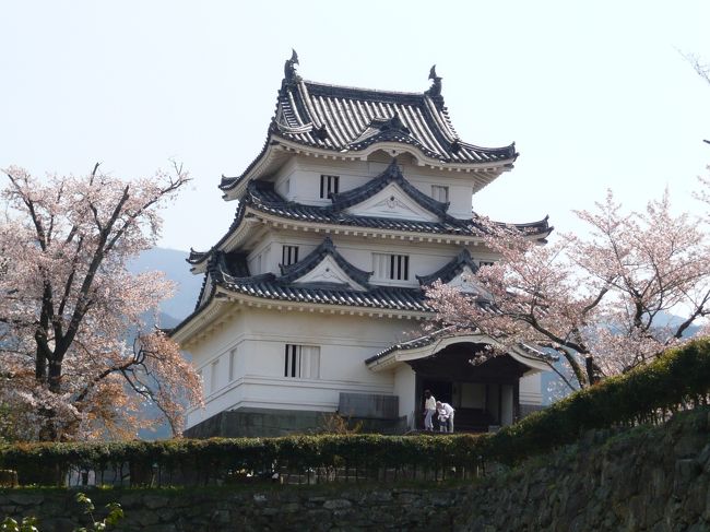 伊予の旅2日目。大洲の次は宇和島を訪れ、宇和島城、天赦園、和霊神社などを巡りました。<br /><br />宇和島は、宇和島藩(1615年から明治維新まで伊達氏)10万石の城下町として宇和島城を中心に栄えた町です。<br /><br />＜旅程＞<br />【1日目(4/7)】<br />　→今治10:40(鉄道)<br />　今治観光<br />　今治12:39→松山13:13（鉄道）<br />　松山観光<br />　松山泊<br />【2日目(4/8)】<br />　松山8:08→伊予大洲8:44（鉄道）<br />　大洲観光<br />　伊予大洲10:48→宇和島11:30（鉄道）<br />　宇和島観光<br />　宇和島13:55→卯之町14:14（鉄道）<br />　卯之町観光<br />　卯之町15:16→内子15:50（鉄道）<br />　内子観光<br />　内子16:57→松山17:26(鉄道)<br />　松山18:40→（鉄道）