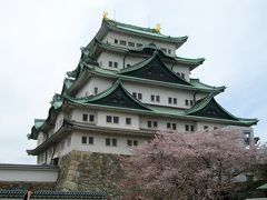 名古屋　桜の見物と歩行者天国