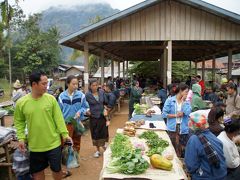 20120106 ノーンキャウ 朝市 → Houay Tow Cave