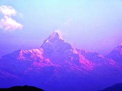 感動の旅ネパール(14)  ポカラの夜明け