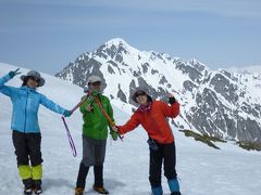 ギリギリ山ガ～ル春の立山を遊びつくせ！の巻　　２０１２、４月２８日～３０日