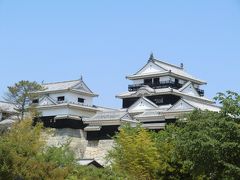 2012年ＧＷ　四国の旅　第４日　道後温泉、松山城(現存天守９)