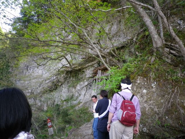 山登りは結構過酷。<br />往復1時間半かかるって言われ、さすがに長めに言ってるだろうと片道30分と想像していたが、なんやかんやかなり時間がかかった。<br />行った日は天気がめちゃよかったせいもあり、もう汗だく。。<br /><br />普段あんまり運動していないこともあってだいぶ疲れてしまいましたよ。<br /><br />ただ、景色はものすごくいい！！<br />お堂もなかなかのもの。