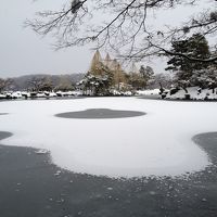 雪の兼六園を見に行ってきました　辰口温泉、金沢市内