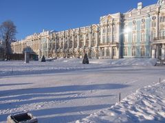 雪と青空のエカテリーナ宮殿（拡大版！）