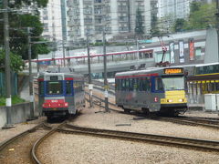 香港懐旧的寸訪【１４】軽鉄に試乗し市中心駅を見る