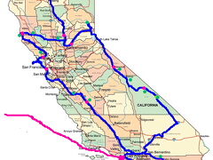 カリフォルニア大自然と温泉三昧（２０１２年ＧＷ）。。。その１「羽田からサンタモニカ」