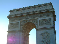 フランス旅行2010　パリと郊外の旅①ノートルダム寺院と凱旋門