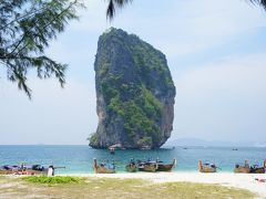 東南アジア1人旅　クラビの４島ホピングツアー