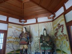 奥の細道を訪ねて第8回03佐藤兄弟の二人の妻の鎧姿を収めた甲冑堂のある田村神社 in 白石市