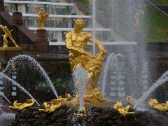 ロシアの世界遺産No.１ー２：ピョートル大帝の夏の宮殿 ぺテルゴーフの大噴水