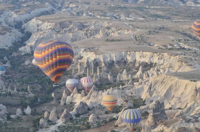 2010年トルコ旅行記　その14　カッパドキア気球ツアー