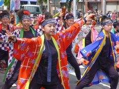 第21回YOSAKOIソーラン祭り（2012年）平岸会場７（平取義経なるこ会ほか）