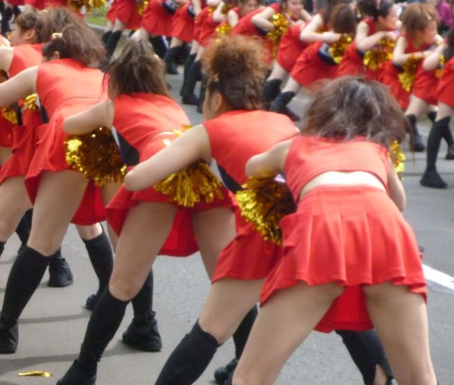 北国・札幌の初夏の風物詩として定着したYOSAKOIソーラン祭りが６日から10日まで札幌・大通公園をメーン会場に開催されました。第21回を迎えた今回はブラジル、サハリンの海外や本州などを含めて２００チーム以上が参加し、高知県の「よさこい祭り」をベースにした独創的な振り付けや音楽で構成された演舞を熱く闘わせました。最終日に豊平区の平岸会場に足を運び、大音響に包まれた中での各チームによるエネルギーの躍動をデジカメに納めてきました。ファイナル・ステージ審査の結果、平岸天神チームに「YOSAKOIソーラン大賞」が授与されました。平岸天神は３、４、７、８、12、17、18回に続く８度目の大賞獲得で、準大賞も過去７回受賞しています。