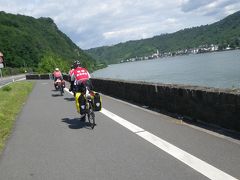 ライン川を自転車で下る