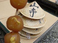 山寺で玉こんにゃく、山形市内で冷やしラーメン。そして御朱印。