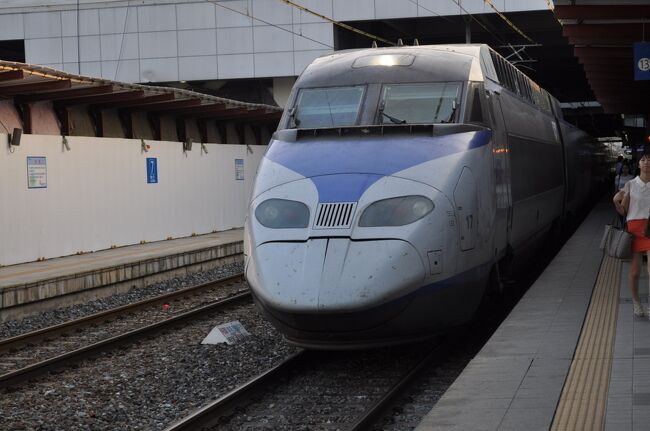 2012年7月Peachで行く韓国鉄道旅行7(KTXで馬山・釜山へ)