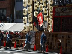 2012年祇園祭～その１　巡行前日昼の山鉾町＆屏風飾り