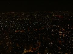 東京観光　都庁展望台からの夜景