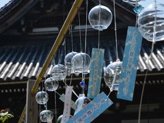 涼感を漂わせる「おふさ観音・風鈴祭り」 in Nara