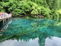 初めての中国は四川省、九塞溝・黄龍の旅＜４＞　感動の九寨溝二日目　奇跡の九寨溝ブルー！