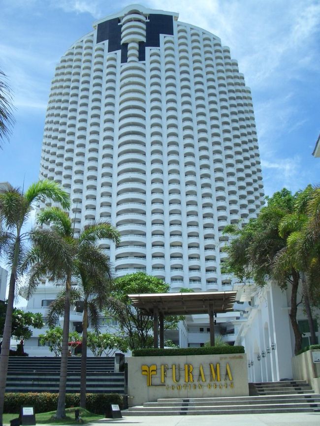 激安！タイ・パタヤ(UTP)・フラマージョムティエンホテル（Furama　Jomtien Hotel)宿泊記・オーシャンビューで眺望が最高でした。（現:D バリー ジョムティエン ビーチ パタヤ ホテル (D Varee Jomtien Beach Pattaya Hotel)）