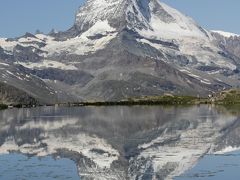 201207-13　パリ＆スイス　（2012年7月18日　ウンターロートホルン～スネガ間トレッキング）Trekking between Unterrothorn and Sunnegga) 