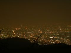 六甲山から見るスヌーピーの夜景