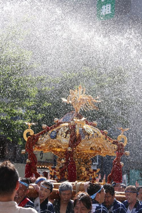 深川・富岡八幡宮の水掛け祭り』門前仲町(東京)の旅行記・ブログ