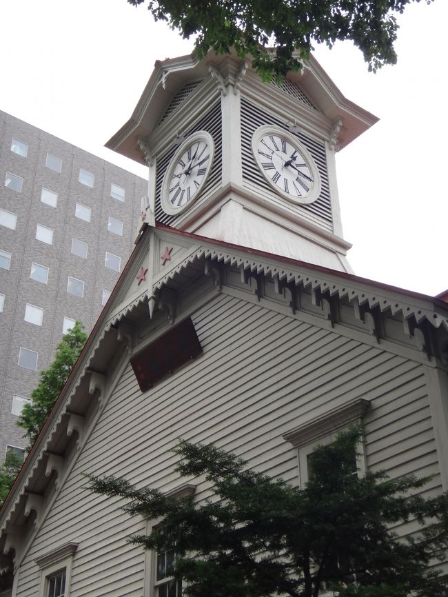 20120702 札幌 函館三角市場 → 時計台 → 大通公園 → 千歳鶴