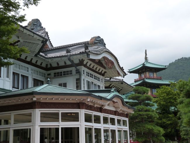 2日目の宿は、箱根の老舗『富士屋ホテル』<br />一度泊まってみたいと思っていました。<br />