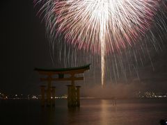 安芸の宮島　水中花火大会　２０１２