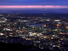 【福岡県（北九州）】新日本三大夜景「（１００億ドルの夜景）皿倉山」