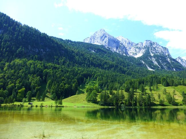ドイツ・アルプス　山と湖を巡る旅（２）～湖水地帯をハイキング（ラウター湖＆フェルヒェン湖）