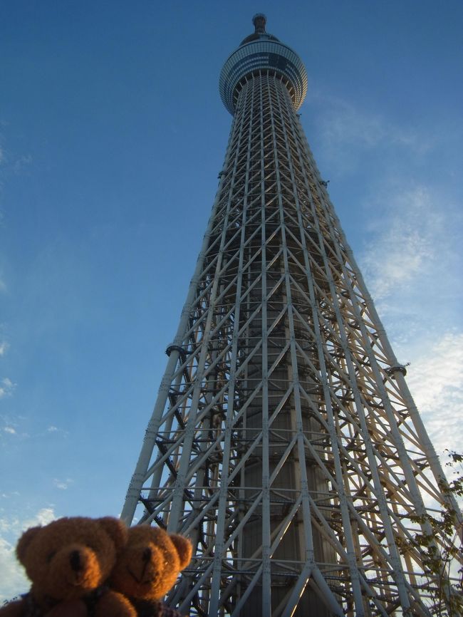 飛鳥?を横浜で下船、その後せっかくなので「東京」入りして、おのぼり見物などしてきました。<br /><br />新宿歌舞伎町に泊り、スカイツリー、新大久保などに出没。<br /><br />ついでの「東京」でしたが、２人してなかなか楽しめました。<br />