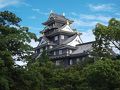 岡山城（烏城）見学(*^_^*)2012夏休み２泊３日家族旅行