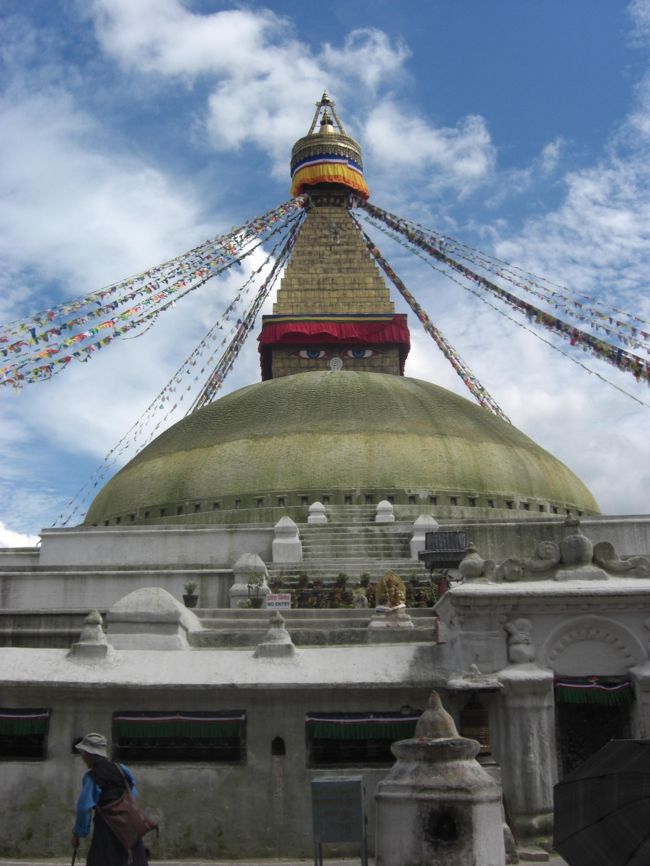 チベット仏教の聖地。仏塔は気が集まっている感じがします。
