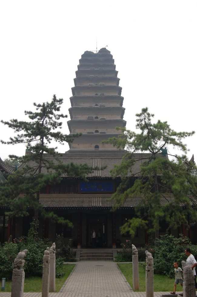 旅の５日目、今日は「陝西歴史博物館博物館」を中心に市内観光する予定にしていま<br />した。<br />ところが・・・・<br /><br />※小雁塔