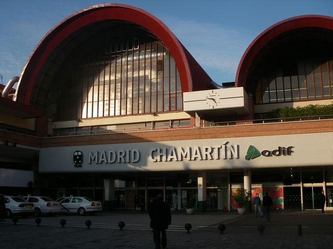 パリ-バルセロナ-マドリッド-パリ間を鉄道で移動しました。