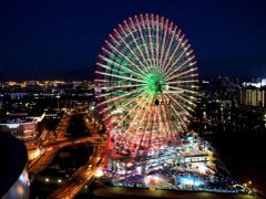 パンパシフィック横浜ベイホテル東急＆横浜の煌き夜景、夕食は梅蘭で名物焼きそば♪二年越しの思いを伝えに横浜へ…