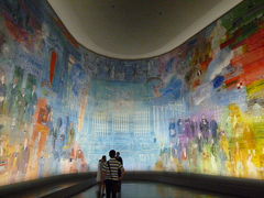 2012夏パリ美術館巡りの旅～16．入館無料のパリ市立美術館で巨大な「電気の精」を見る