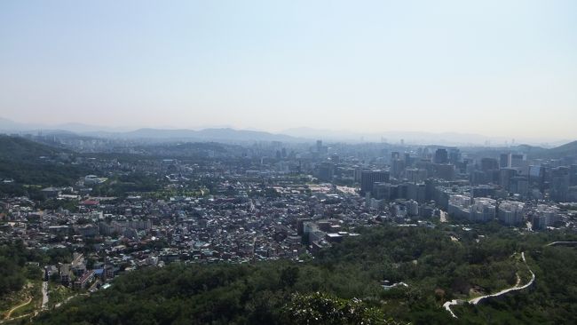 2012年夏のソウル旅行（その２「城郭ウォーキング編」）