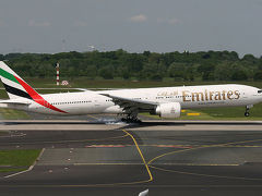 エミレーツ航空　バンコク/ドバイ　EK419 Emirates BKKDXB B777-300ER